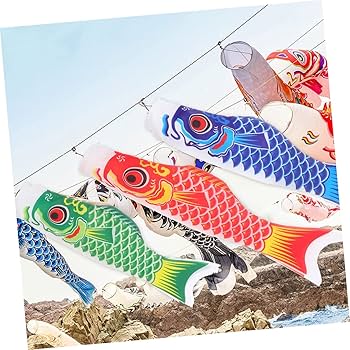 221 鯉　置物　　　SOUVENIR FOR FOREIGNERS Amazon.com : Yardenfun 3pcs Japanese Fish Flag Windsocks